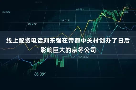 线上配资电话刘东强在帝都中关村创办了日后影响巨大的京冬公司